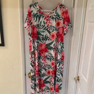 Floral Print Women's Dress